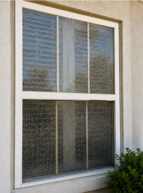 Windows after professional cleaning