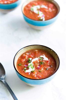  Gazpacho 酸甜清爽，沁涼開胃！